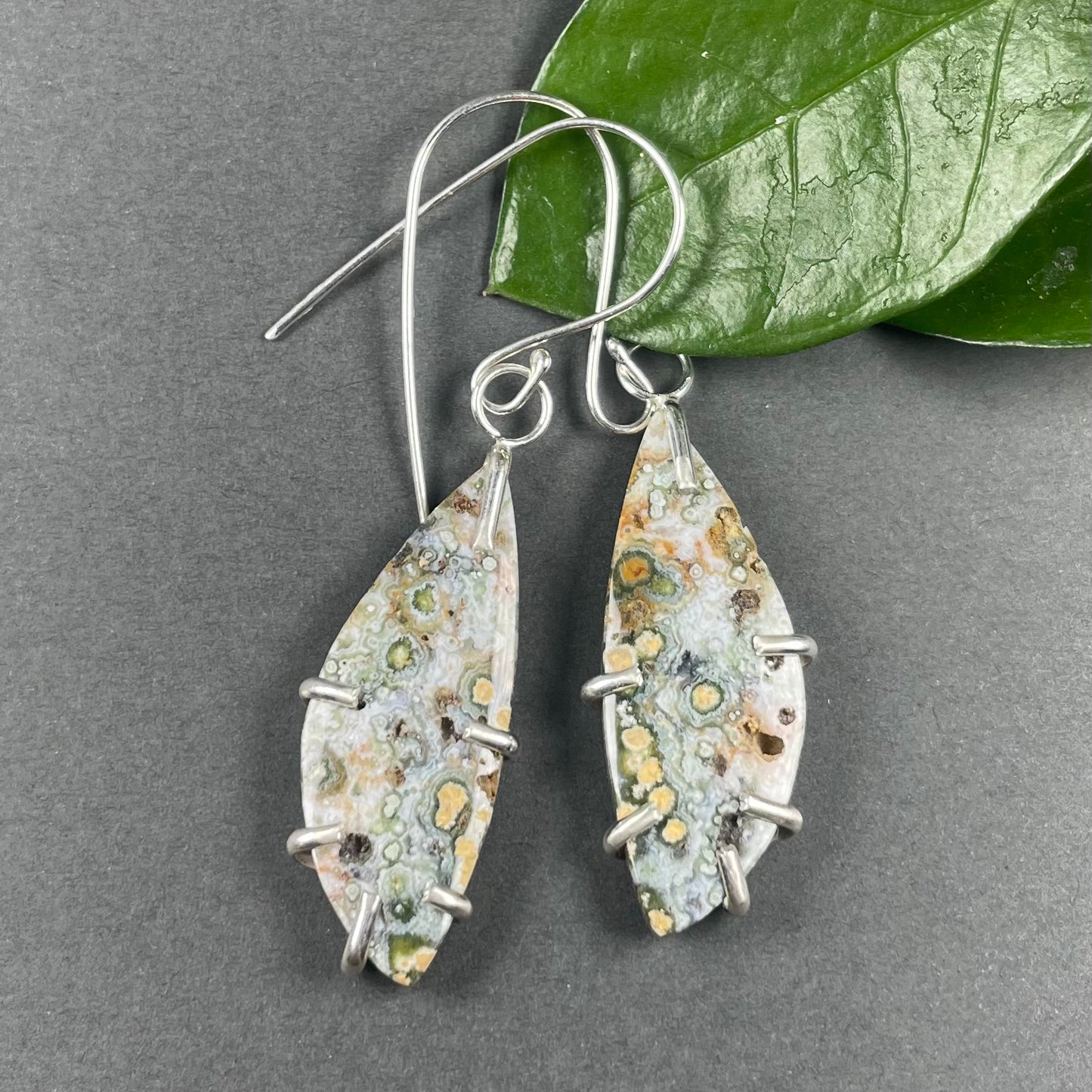 River Jasper Earrings