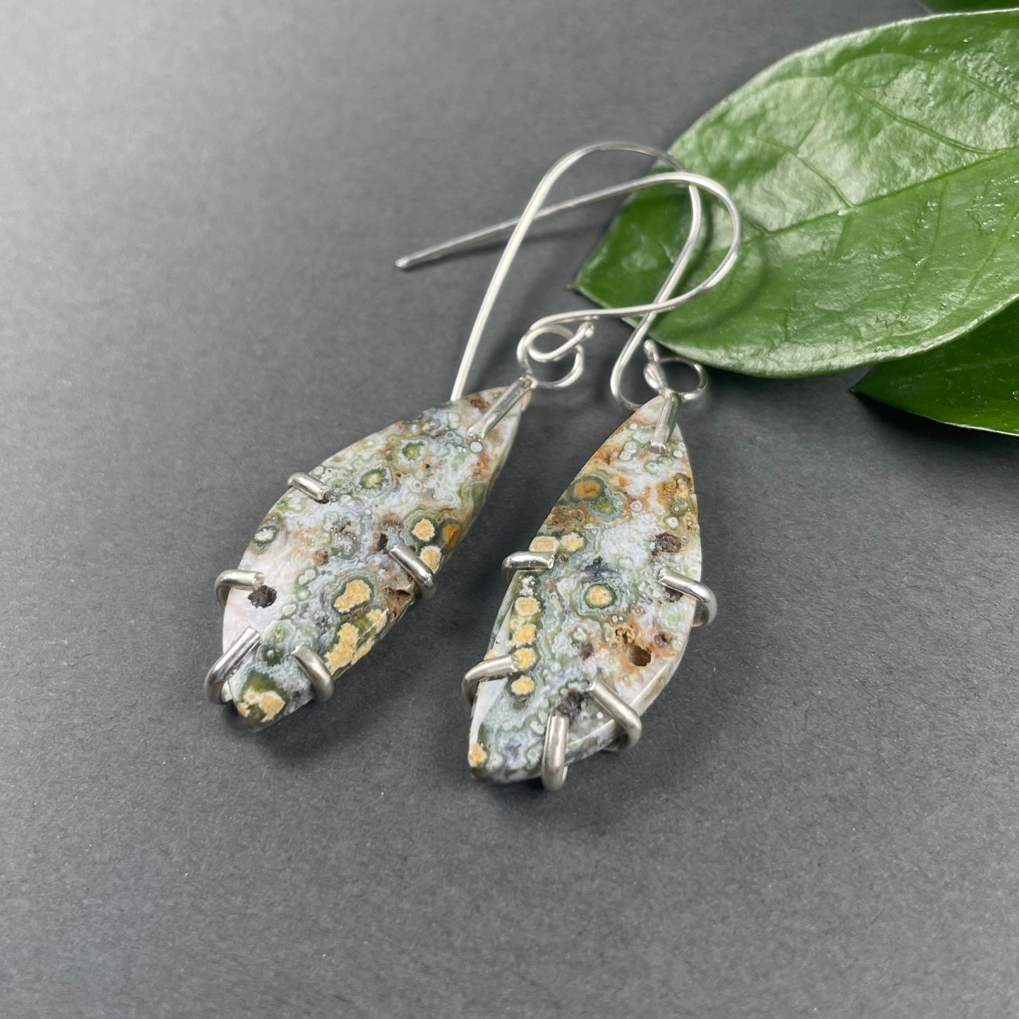 River Jasper Earrings