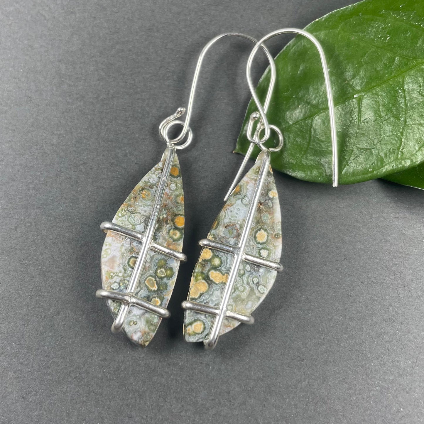 River Jasper Earrings